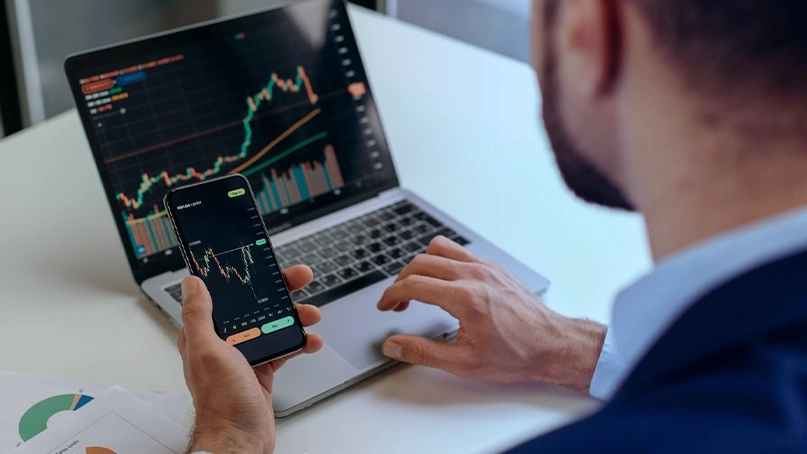 Panel de control de trading de Vista Finvora